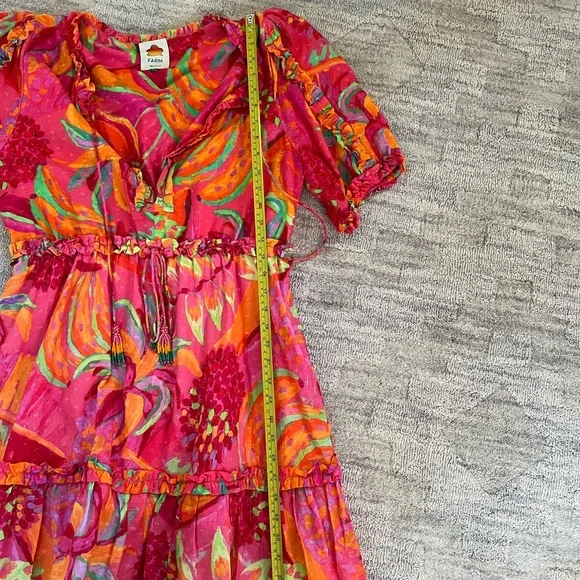 Farm Rio Fruit Brush Mini Dress - Picture 8 of 10